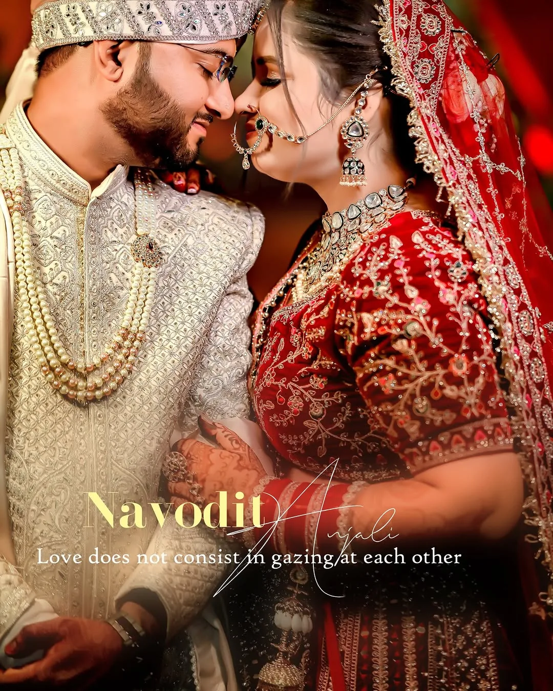 Navodit & Anjali • Reception Grandeur
